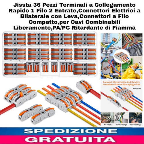 Connettori elettrici rapidi - connettori,