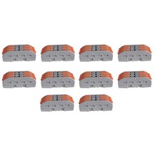 10 Morsetti Elettrici Rapidi