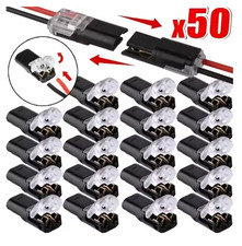 50 Pezzi Connettori Elettrici