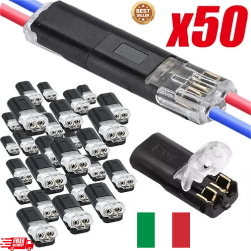 Pezzi connettori elettrici - 50,